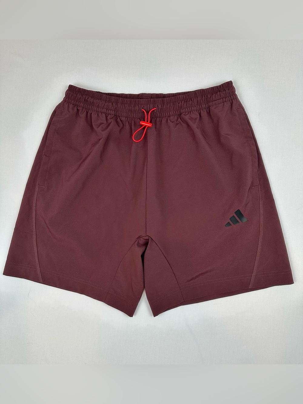 Adidas Designed for Training Workout Shorts Aurora Ruby Burgundy Men’s Medium